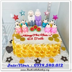 Mẫu Bánh Sinh Nhật Đẹp - A368